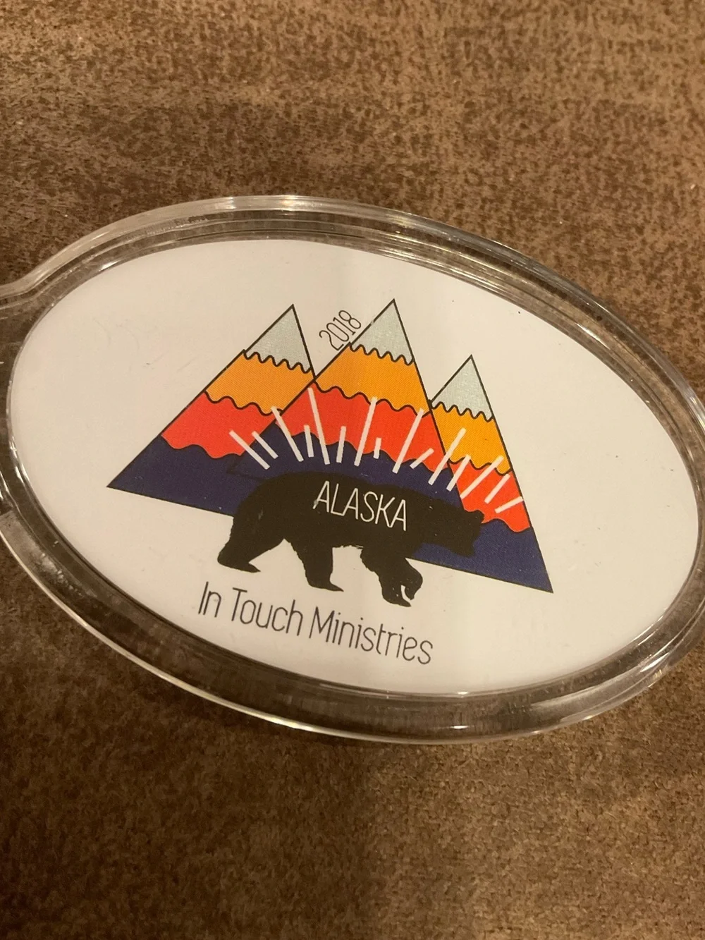 Alaska In Touch Ministries Keychain
